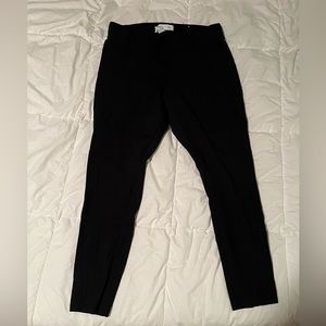 Black pull on dress pants